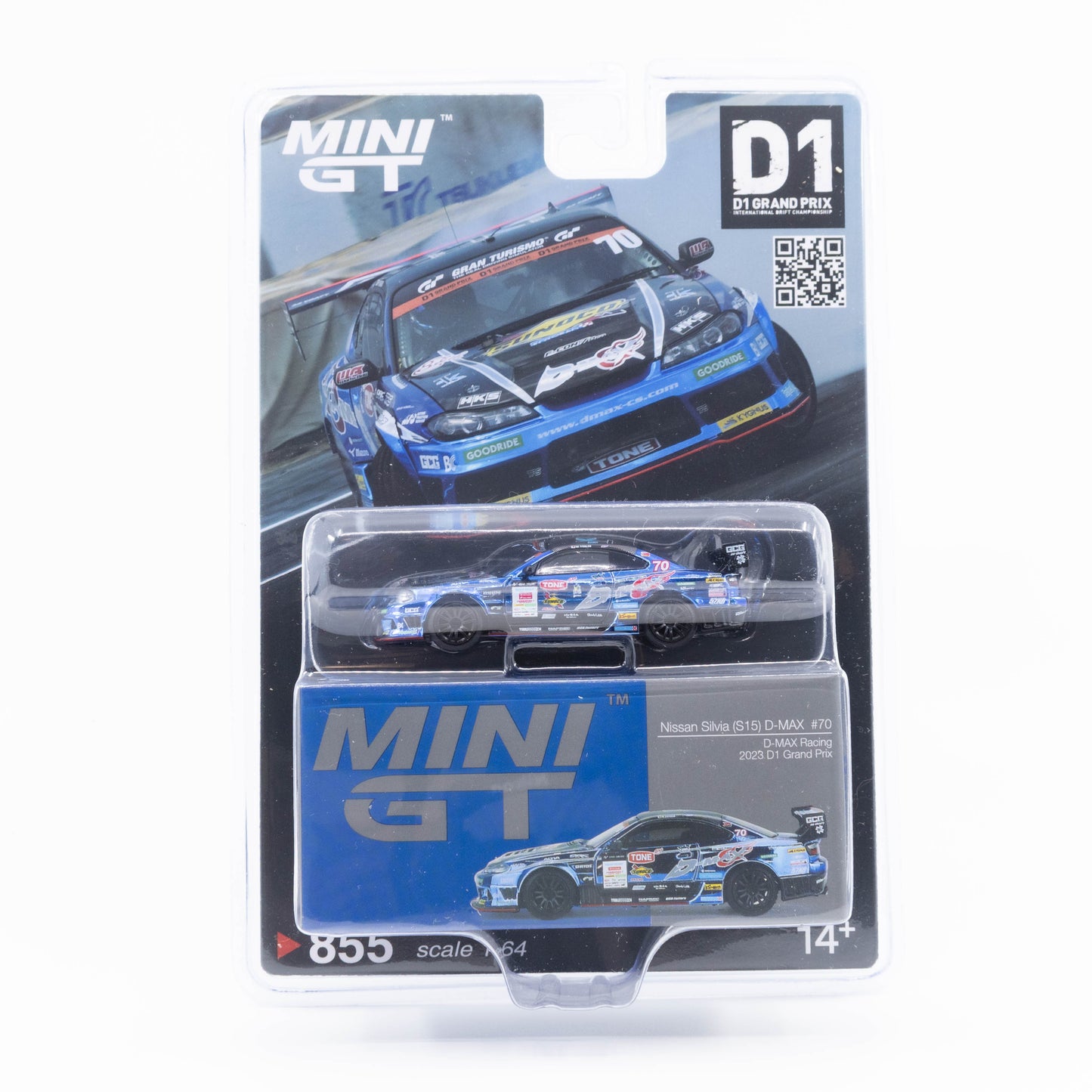 Mini GT - Nissan Silvia (S15) D-MAX #70