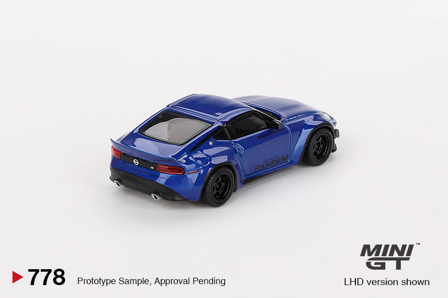 (Pre-Order) Mini GT - Nissan Z Pandem Seiran Blue 2024