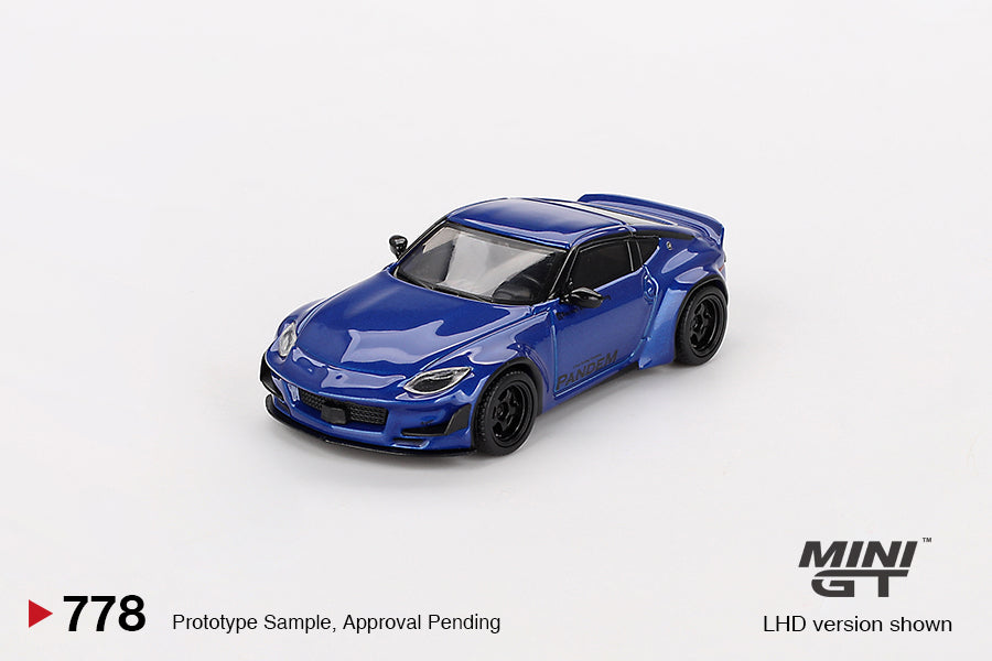 (Pre-Order) Mini GT - Nissan Z Pandem Seiran Blue 2024