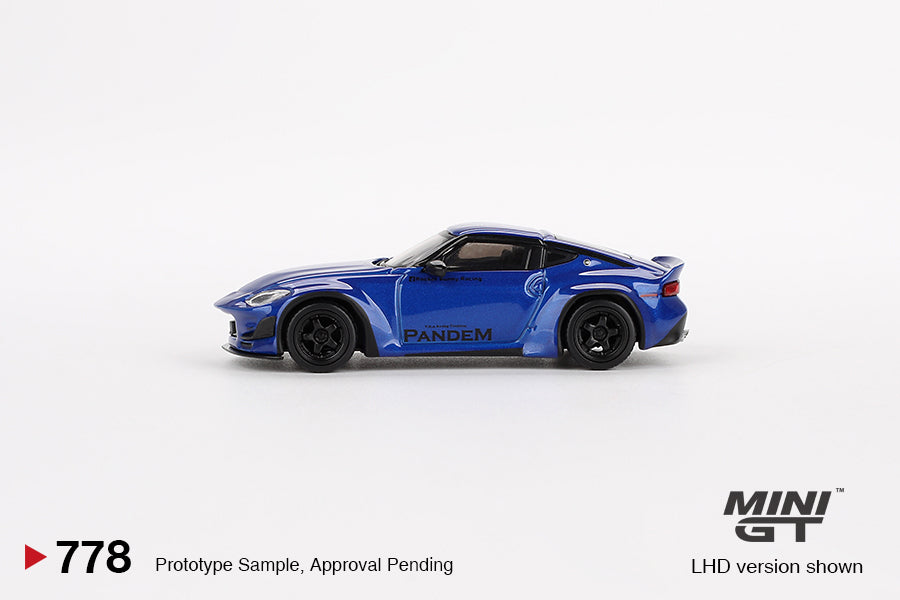 (Pre-Order) Mini GT - Nissan Z Pandem Seiran Blue 2024