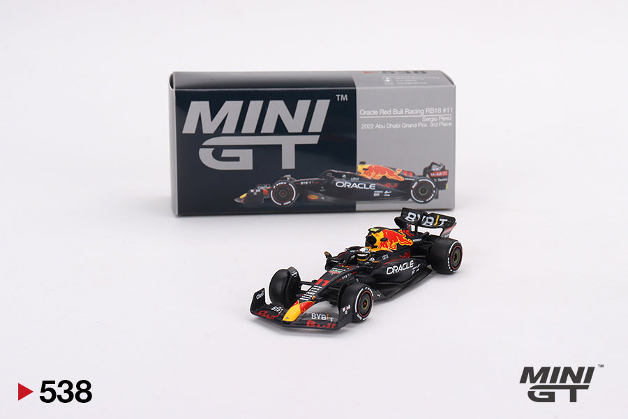 (Pre-Order) Oracle Red Bull Racing RB18 #11 Sergio Pérez 2022 Abu Dhabi Grand Prix  3rd Place