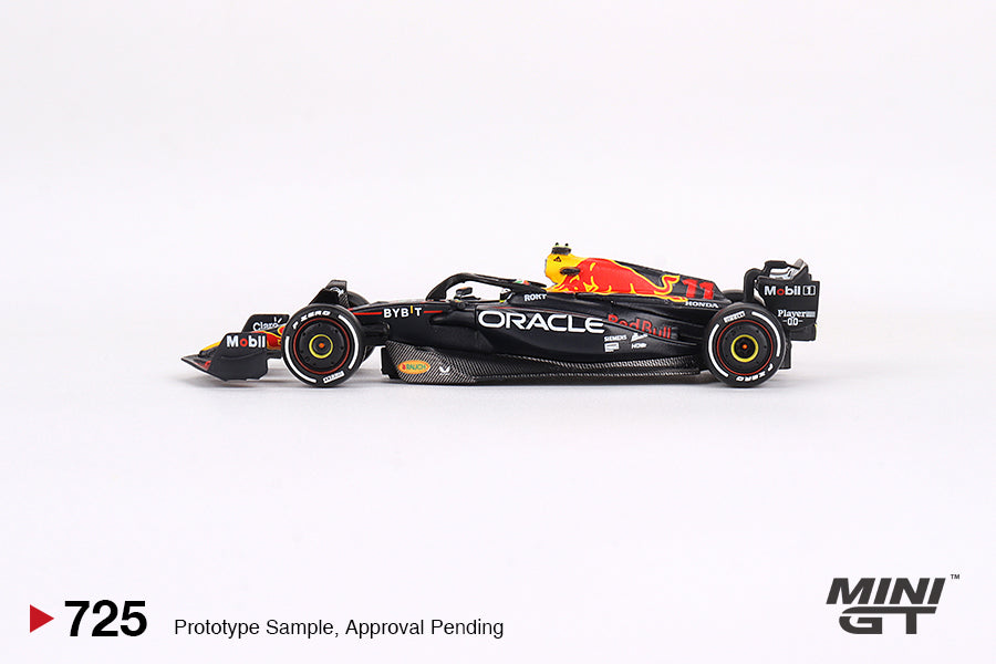 (Pre-Order) Mini GT - Oracle Red Bull Racing RB19 #11  Sergio Pérez 2023 F1  2023 Saudi Arabian GP Winner