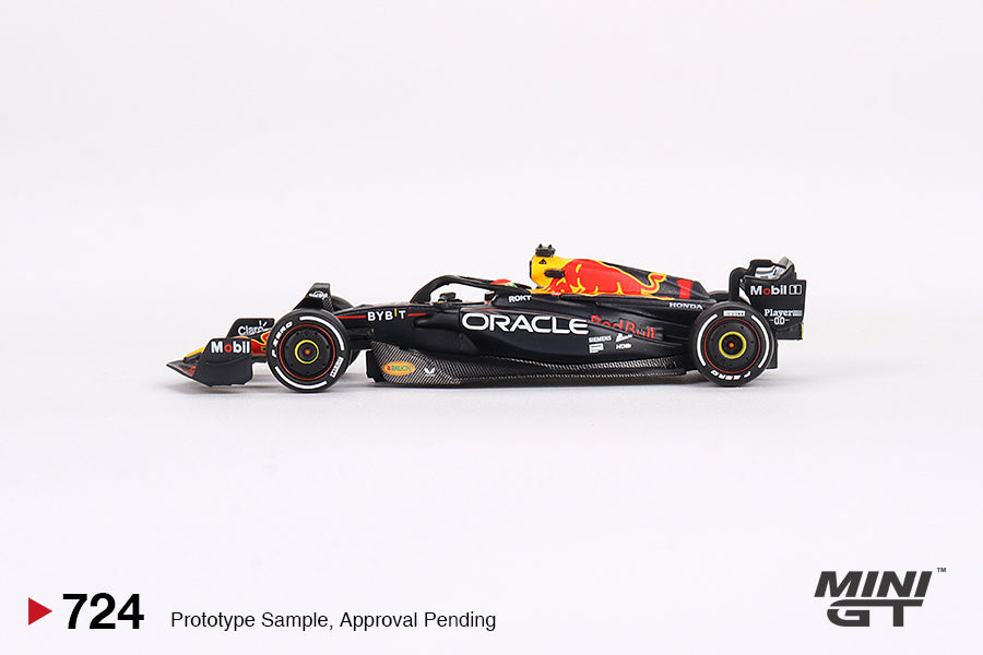 (Pre-Order) Mini GT - Oracle Red Bull Racing RB19 #1 Max Verstappen 2023 F1 2023 Bahrain GP Winner