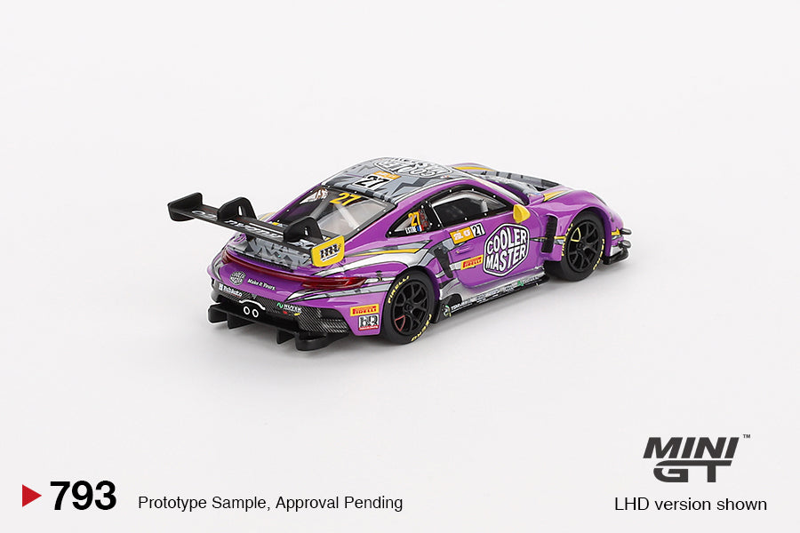 (Pre-Order) Mini GT - Porsche 911 (992) GT3 R #27 Hubatu Racing 70th Macau Grand Prix 2023