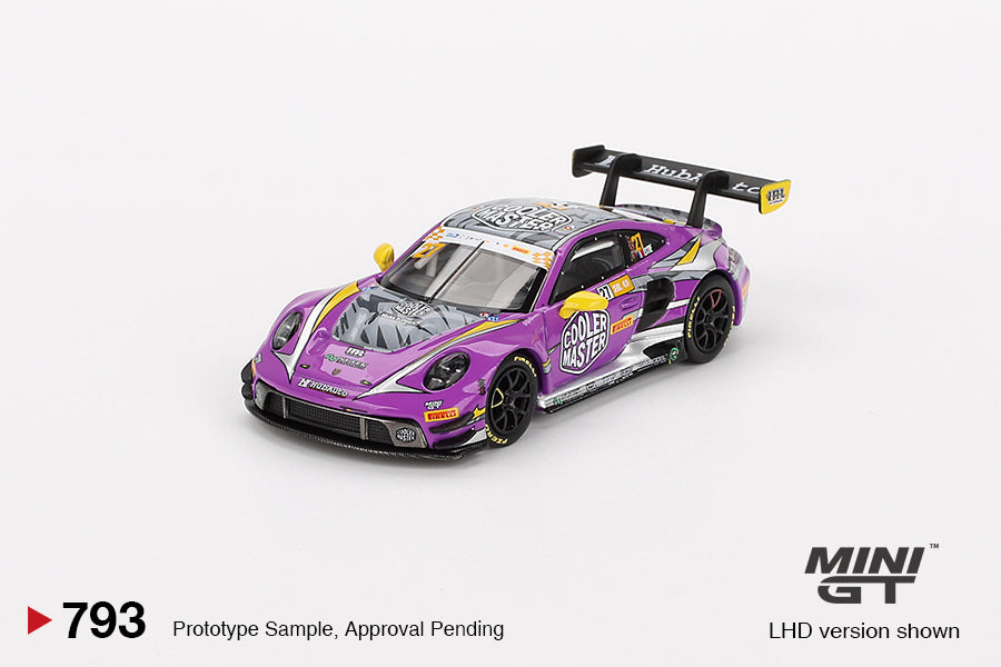 (Pre-Order) Mini GT - Porsche 911 (992) GT3 R #27 Hubatu Racing 70th Macau Grand Prix 2023