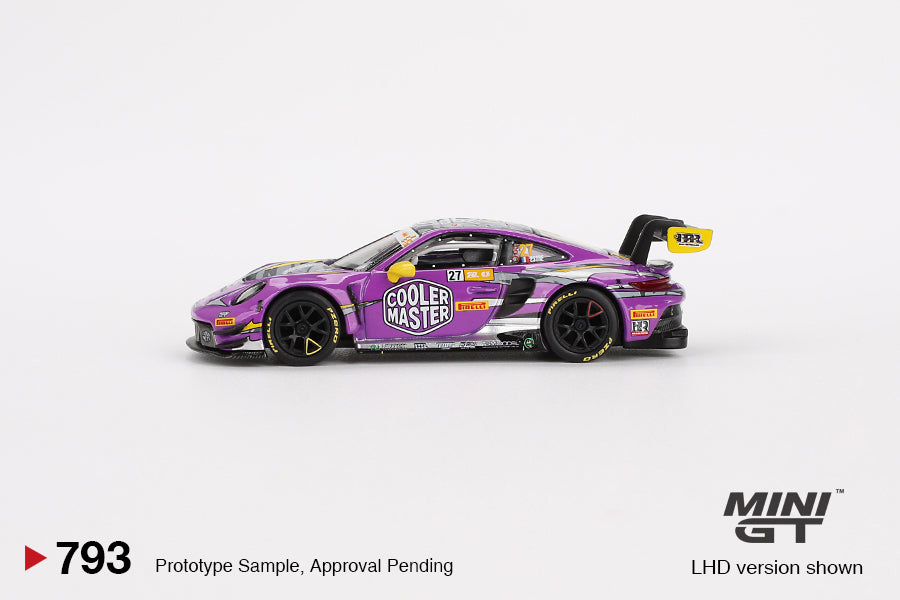 (Pre-Order) Mini GT - Porsche 911 (992) GT3 R #27 Hubatu Racing 70th Macau Grand Prix 2023