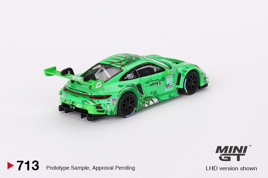 (Pre-Order) Mini GT - Porsche 911 GT3 R #80 GTD AO Racing 2023 IMSA Sebring 12 Hrs