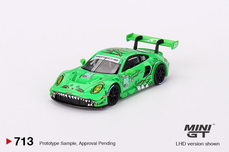 (Pre-Order) Mini GT - Porsche 911 GT3 R #80 GTD AO Racing 2023 IMSA Sebring 12 Hrs