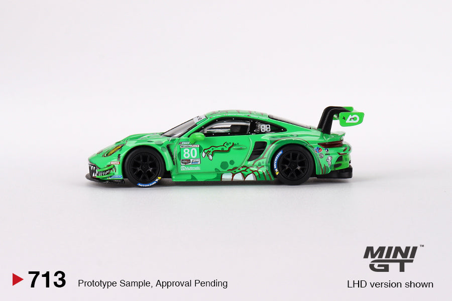 (Pre-Order) Mini GT - Porsche 911 GT3 R #80 GTD AO Racing 2023 IMSA Sebring 12 Hrs