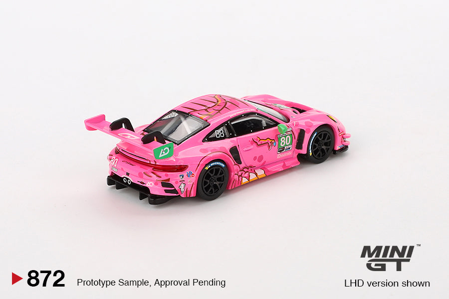 (Pre-Order) Mini GT - Porsche 911 (992) GT3 R #80 AO Racing Virginia Roxy 2023