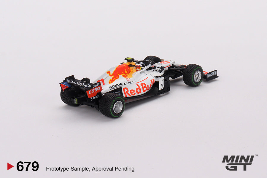 (Pre-Order) Mini GT - Red Bull RB16B #11 Sergio Pérez 2021 Turkish Grand Prix 3rd Place