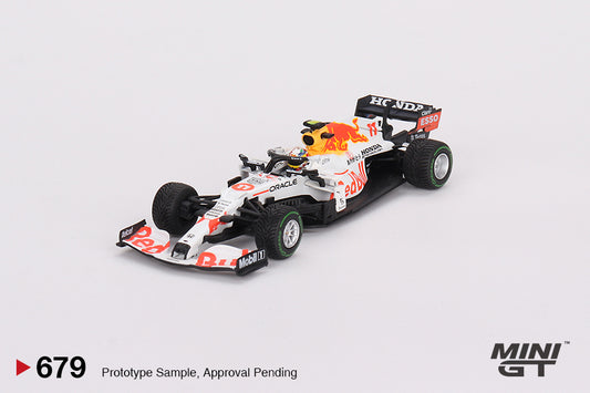 (Pre-Order) Mini GT - Red Bull RB16B #11 Sergio Pérez 2021 Turkish Grand Prix 3rd Place