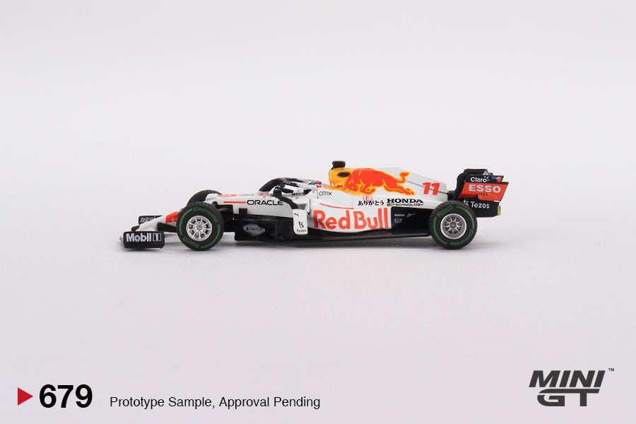 (Pre-Order) Mini GT - Red Bull RB16B #11 Sergio Pérez 2021 Turkish Grand Prix 3rd Place