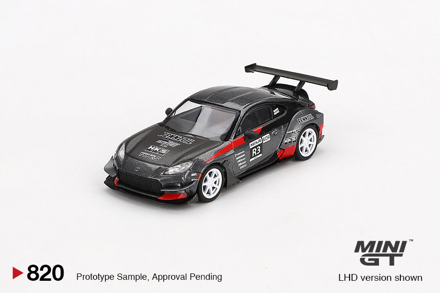(Pre-Order) Mini GT - Toyota GR86 HKS Turbocharged Larry Chen's 2024