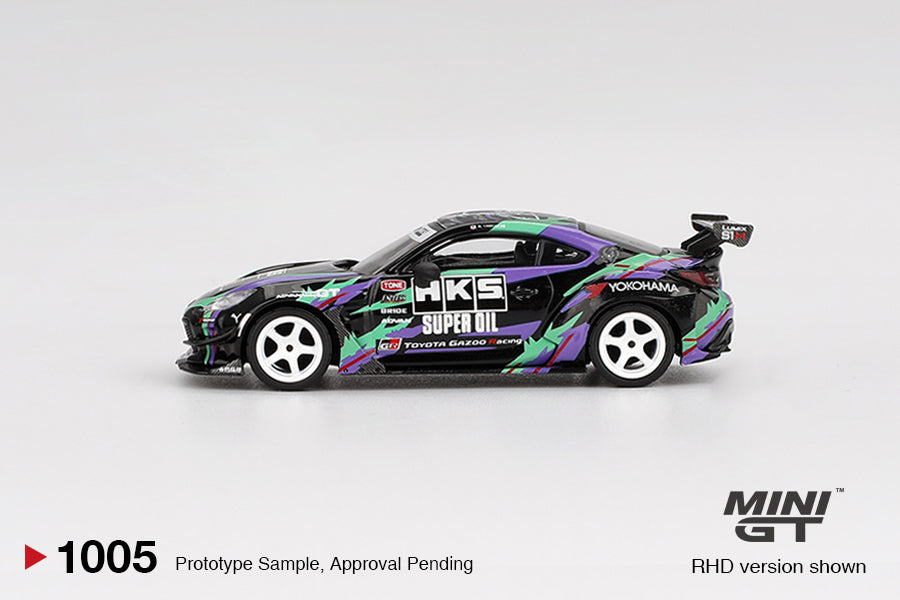 (Pre-Order) Mini GT - Toyota GR86 HKS type R 2022 TOJYO Auto Salon