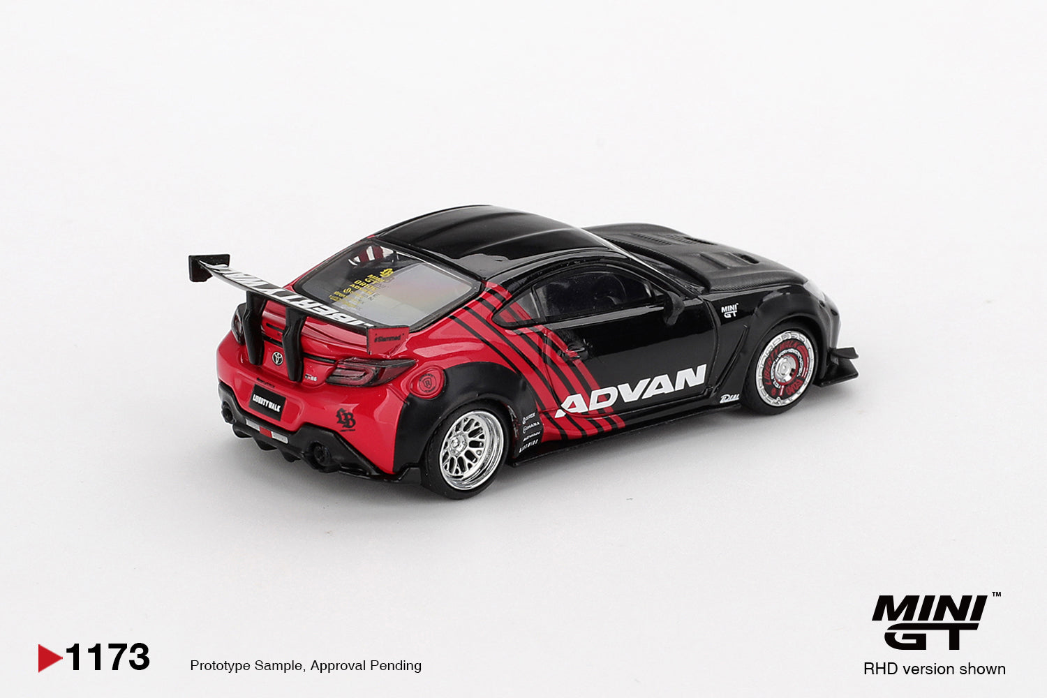 (Pre-Order) Mini GT - Toyota GR86 LB Nation Advan Black 2025 – JR ...