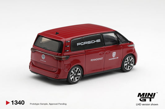 Mini GT Volkswagen ID. Buzz Porsche Renndienst Red 2022.
