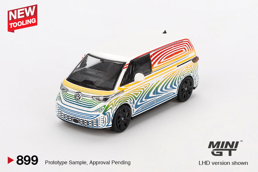 (Pre-Order) Mini GT - Volkswagen ID.Buzz Prototype Rainbow 2022