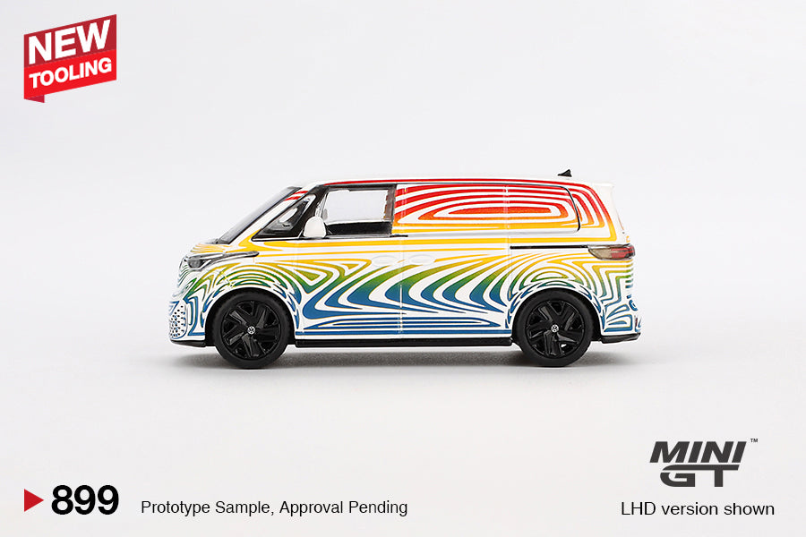 (Pre-Order) Mini GT - Volkswagen ID.Buzz Prototype Rainbow 2022