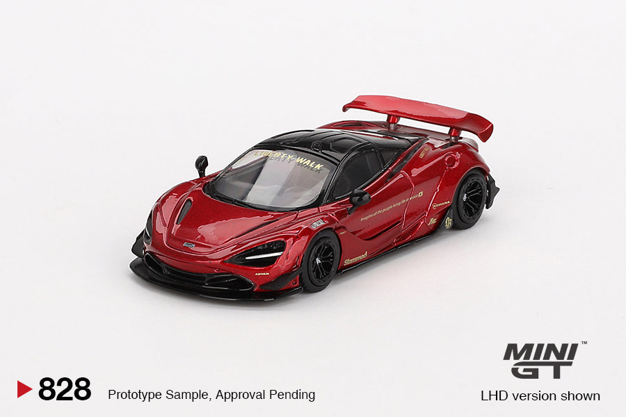 (Pre-Order) Mini GT - McLaren 720S LB Works Gem Red 2022