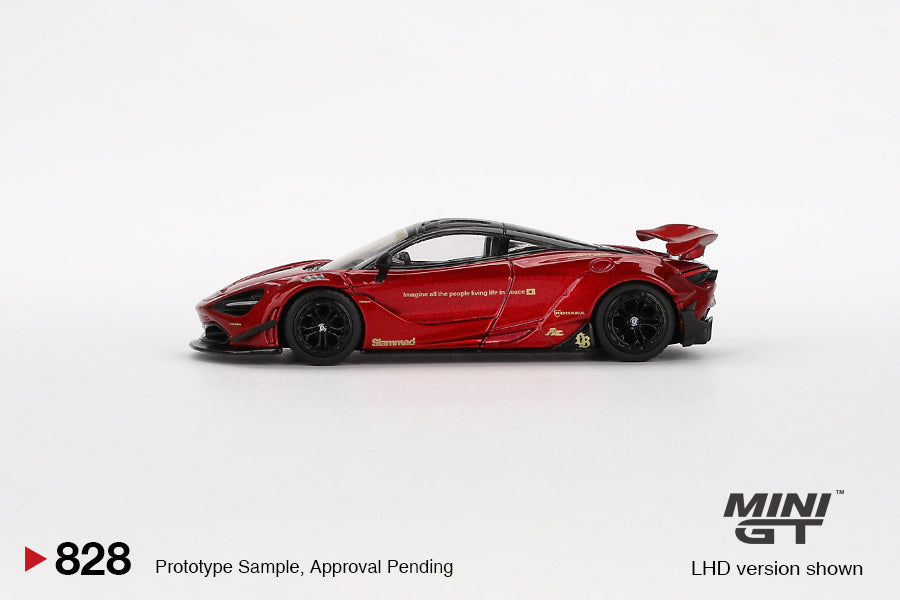 (Pre-Order) Mini GT - McLaren 720S LB Works Gem Red 2022