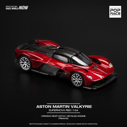 (Pre-Order) POP Race - Aston Martin Valkyrie Supernova Red