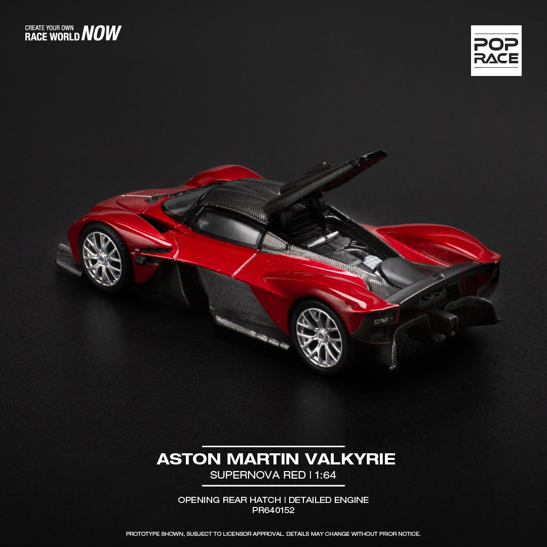 (Pre-Order) POP Race - Aston Martin Valkyrie Supernova Red