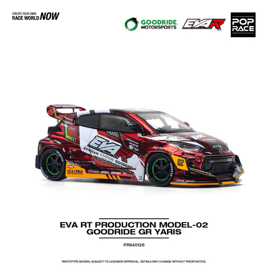 (Pre-Order) POP Race - Eva RT Production Model-02 Goodride GR Yaris