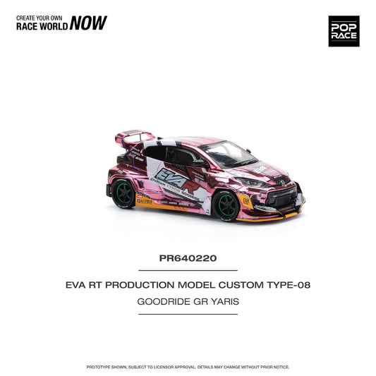 (Pre-Order) POP Race - Eva RT Production Model Custom Type-08 Goodride GR Yaris