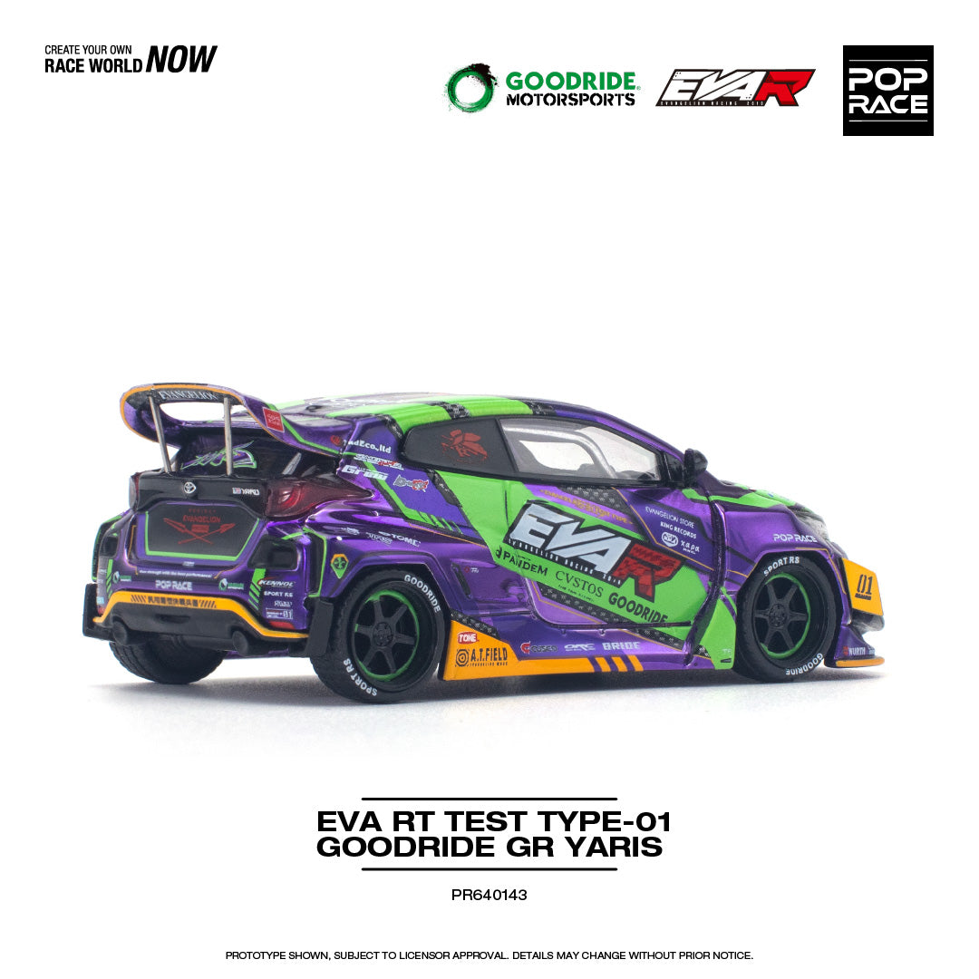 (Pre-Order) POP Race - Eva RT Test Type-01 Goodride GR Yaris