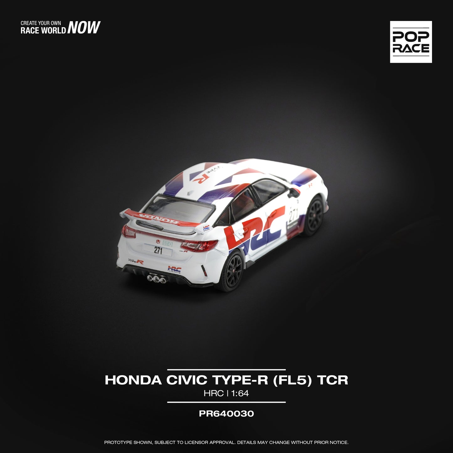 (Pre-Order) POP Race - Honda Civic FL5 HRC