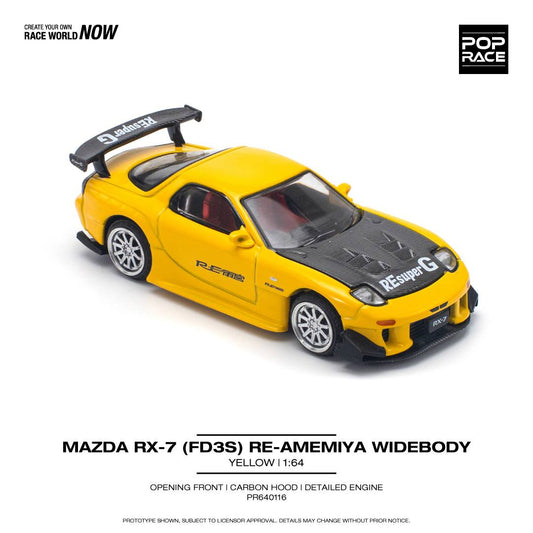 (Pre-Order) POP Race - Mazda RX-7 (FD3S) RE-Amemiya Widebody