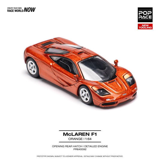 (Pre-Order) POP Race - McLaren F1 Orange