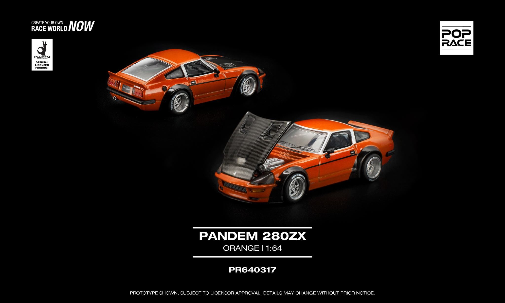 Pre-Order) POP Race - Pandem 280ZX Orange – JR Collectibles