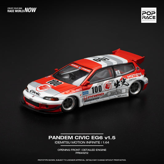 (Pre-Order) POP Race - Pandem Civic EG67 v1.5 Idemitsu Motion Infinite