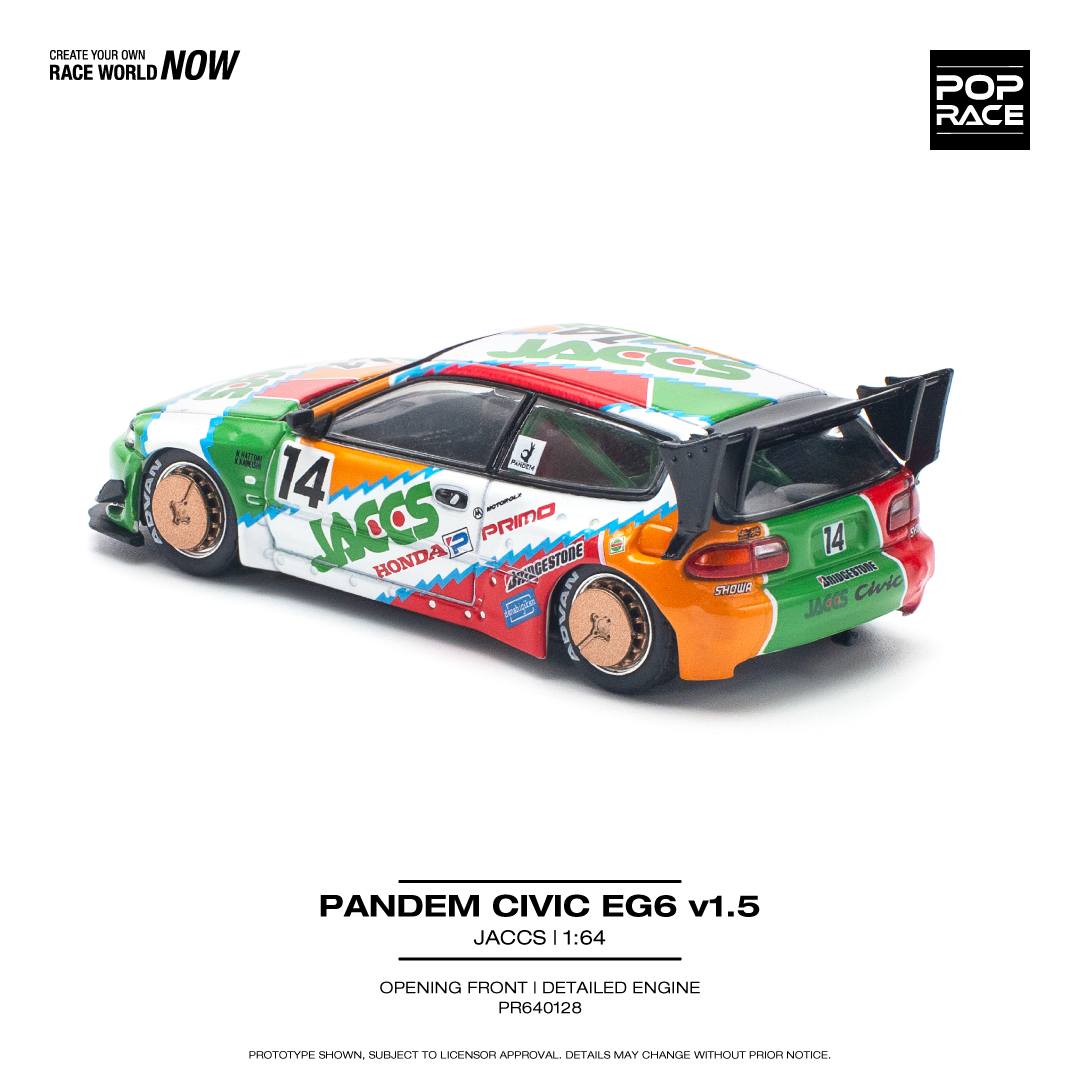 (Pre-Order) POP Race - Pandem Civic EG6 v1.5 JACCS