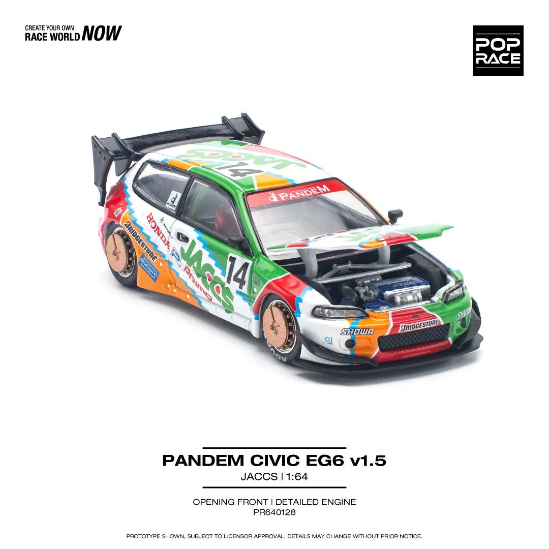 (Pre-Order) POP Race - Pandem Civic EG6 v1.5 JACCS