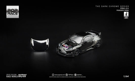 POP RACE Pandem GR86 Dark Chrome Series.