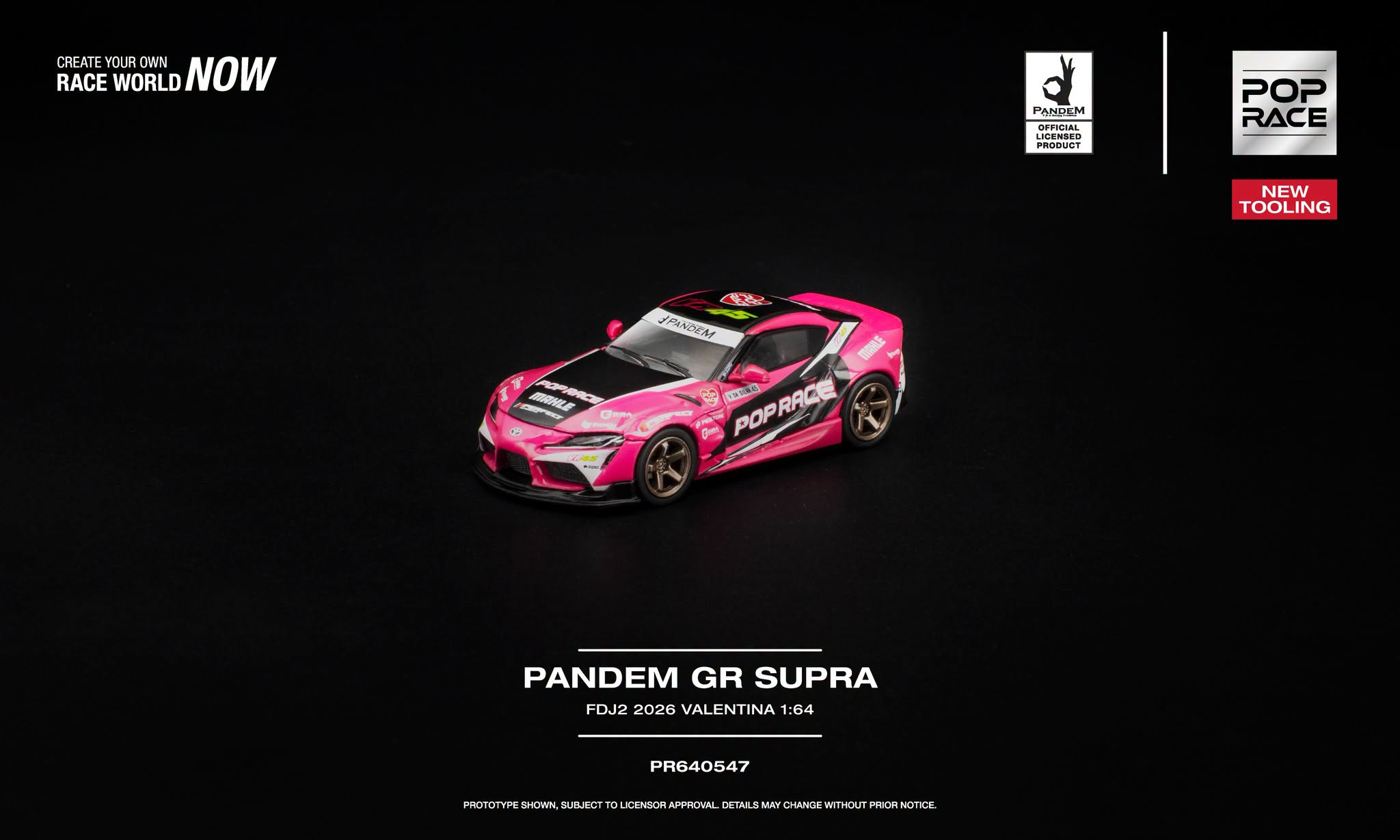 Pre-Order) POP Race - Pandem GR Supra FDJ2 2026 Valentina – JR