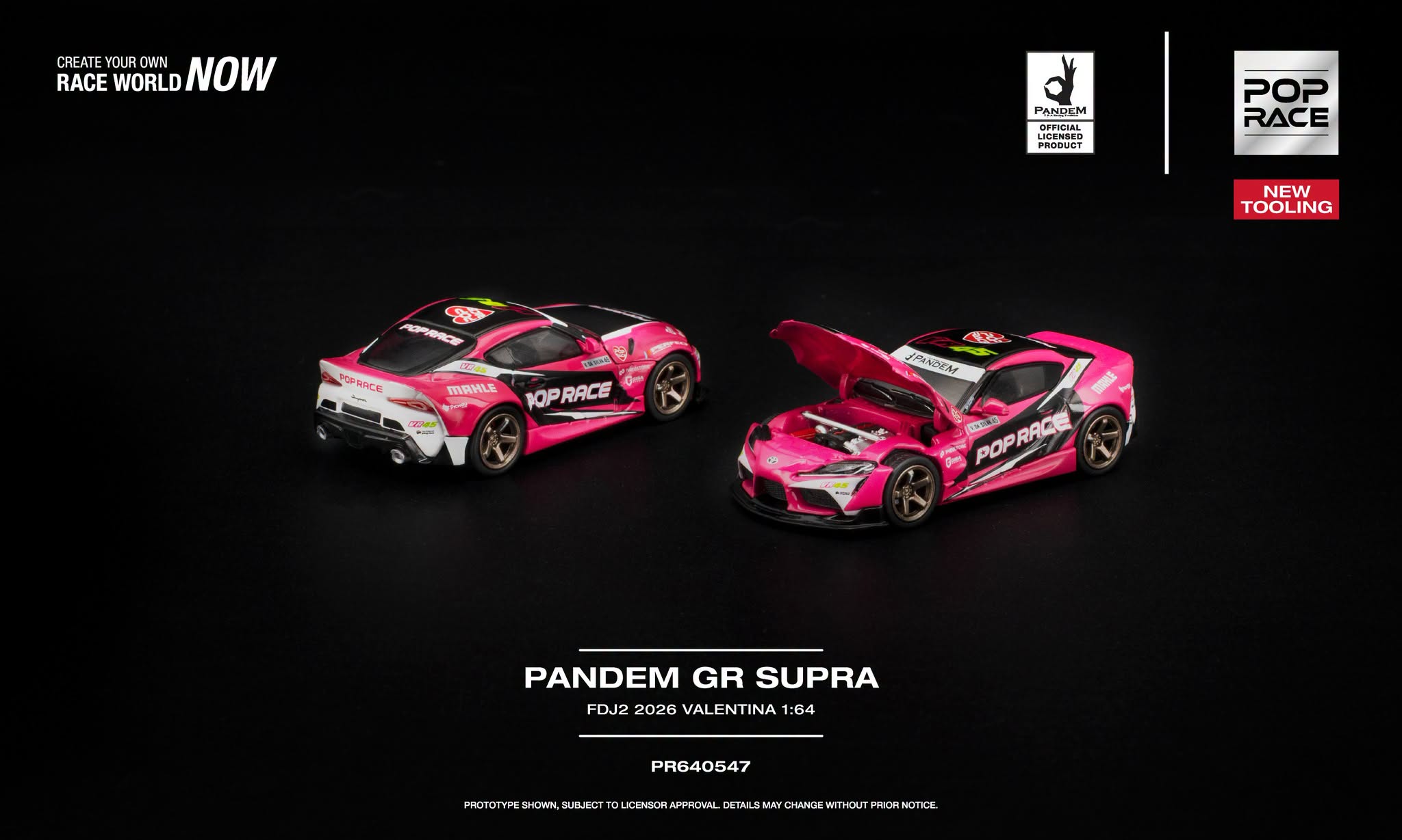 Pre-Order) POP Race - Pandem GR Supra FDJ2 2026 Valentina – JR