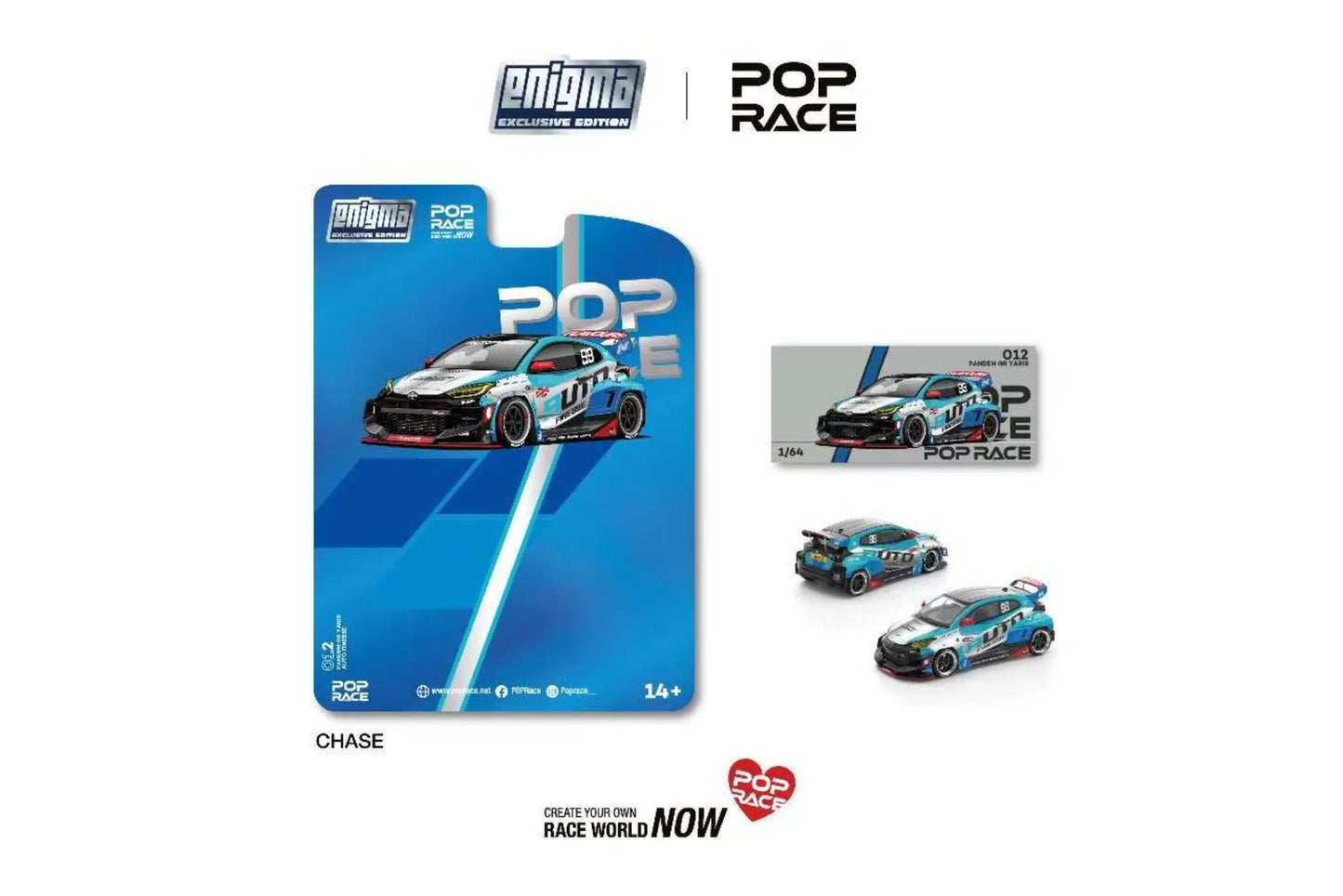 (Pre-Order) POP Race - Pandem GR Yaris Auto Finesse *Enigma Exclusive*