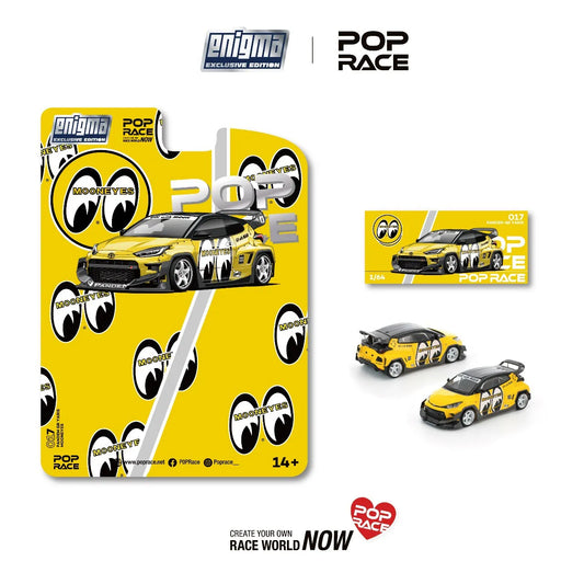 (Pre-Order) POP Race - Pandem Yaris Mooneyes *Enigma Exclusive*