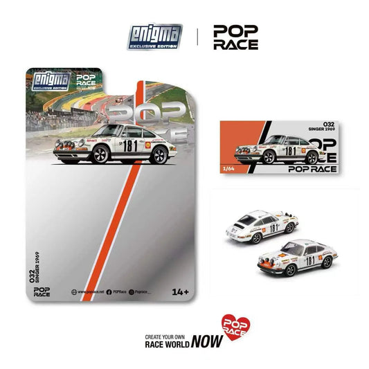 POP Race Singer 1969 Porsche Tour de France #181 Enigma Exclusive.