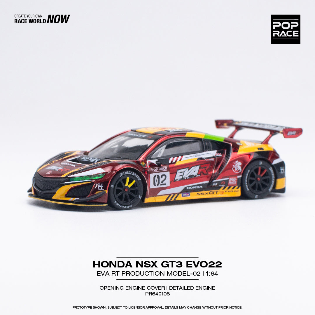 (Pre-Order) POP Race - Honda NSX GT3 EVO22 EVA RT Production Model-2