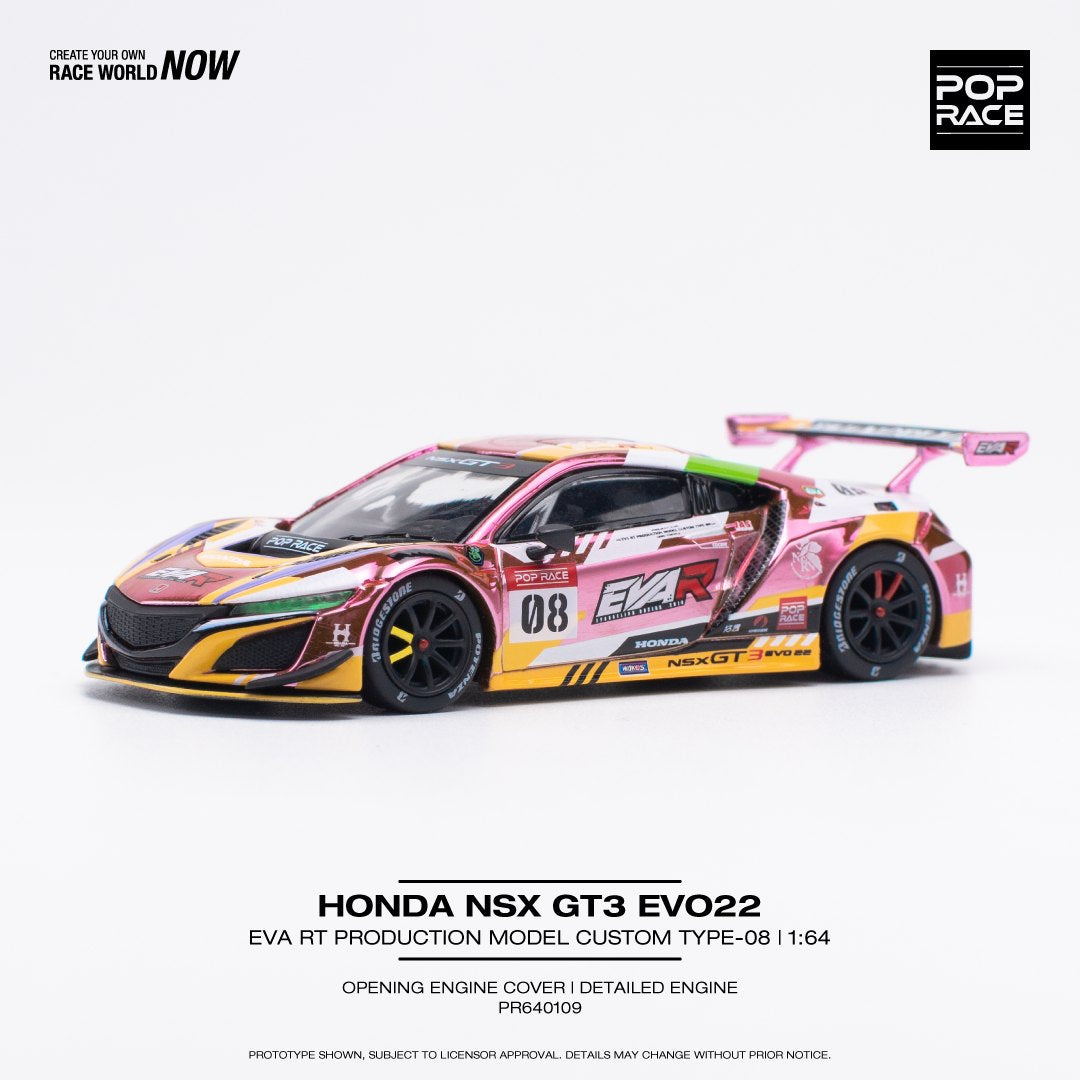 POP Race - Honda NSX GT3 EVO22 Eva RT Production Model Custom Type-08