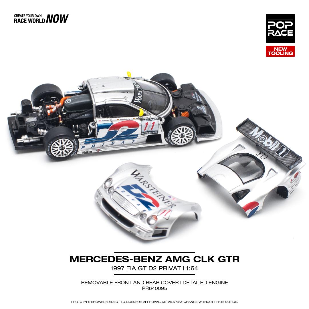 (Pre-Order) POP Race - Mercedes-Benz CLK AMG GTR D2 1997 FIA GT