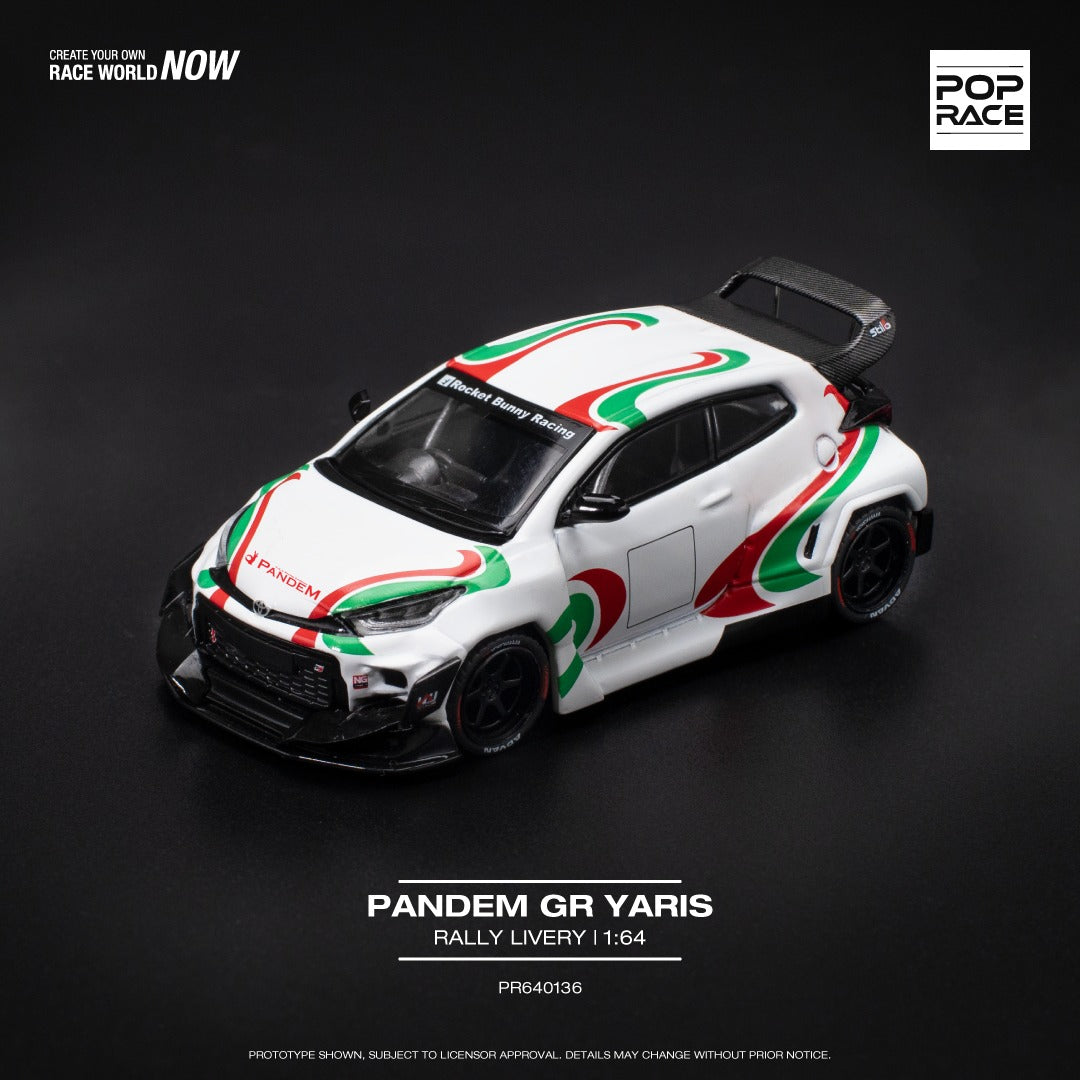 (Pre-Order) POP Race - Pandem GR Yaris Rally Livery