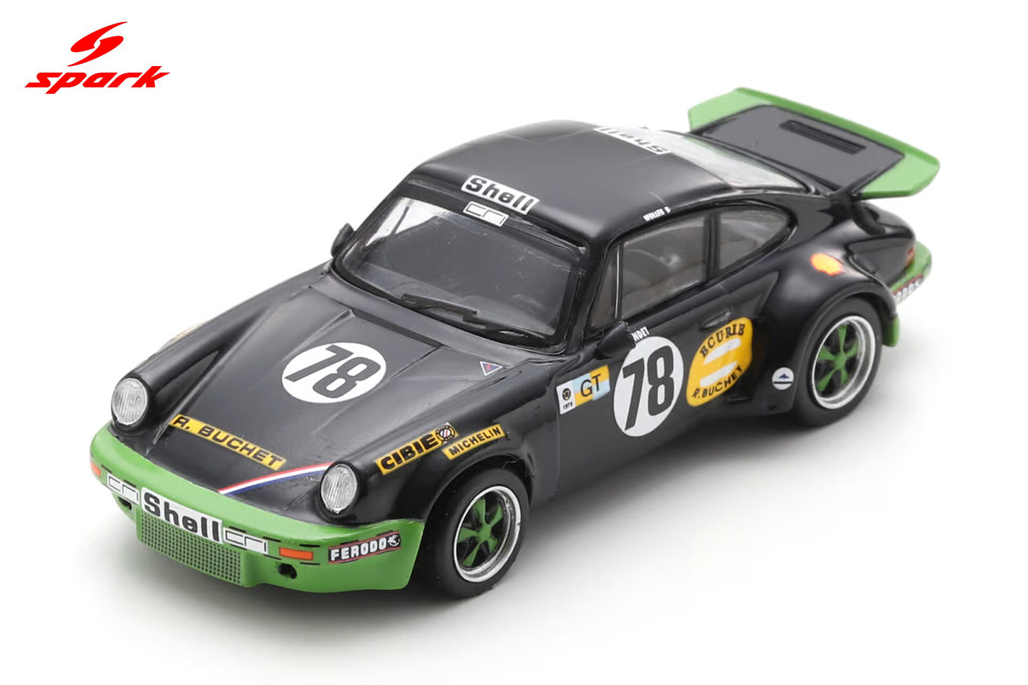 Sparky Porsche 911 Carrera RSR #78 Le Mans 1975.