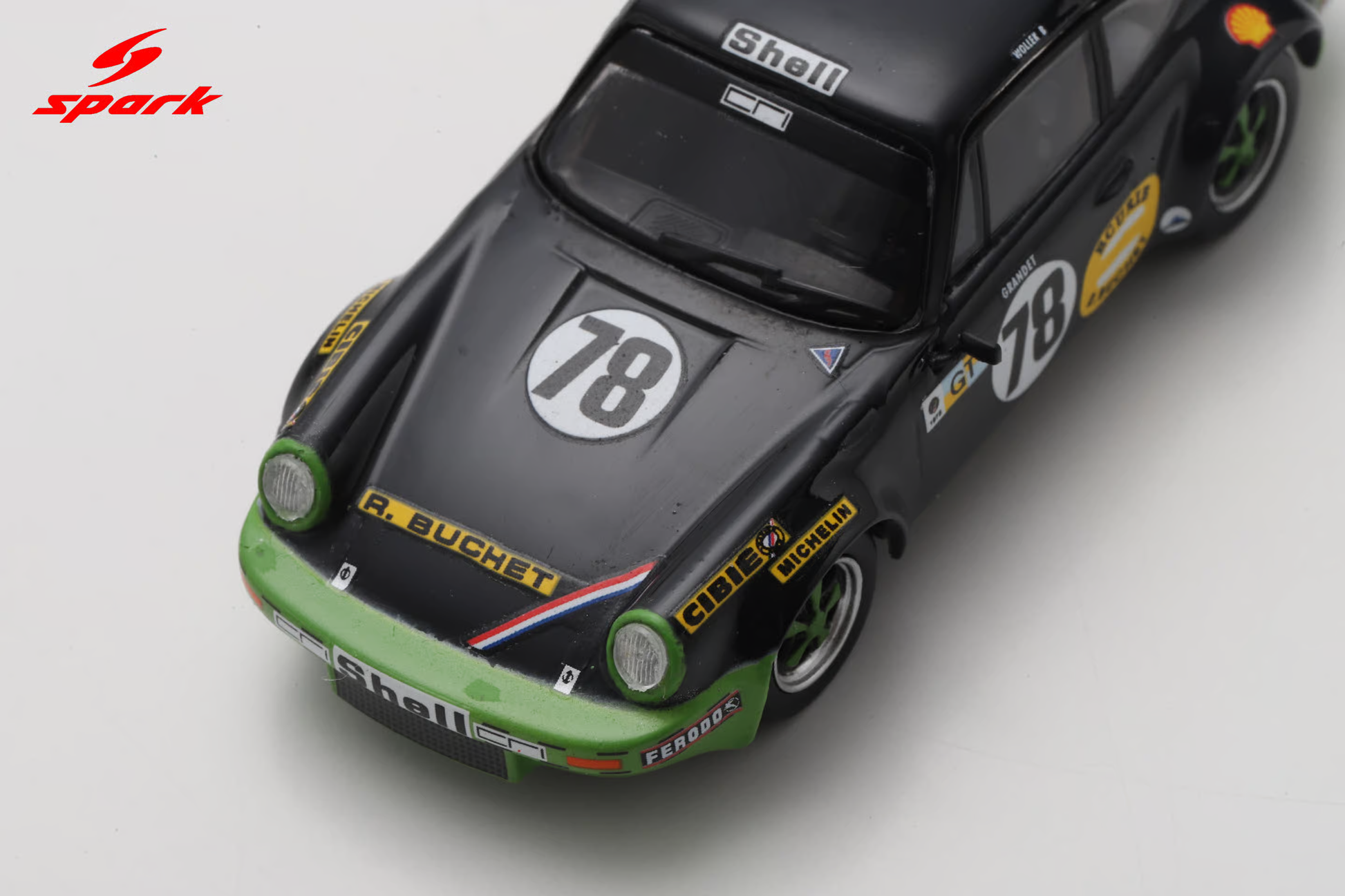 Sparky Porsche 911 Carrera RSR #78 Le Mans 1975.