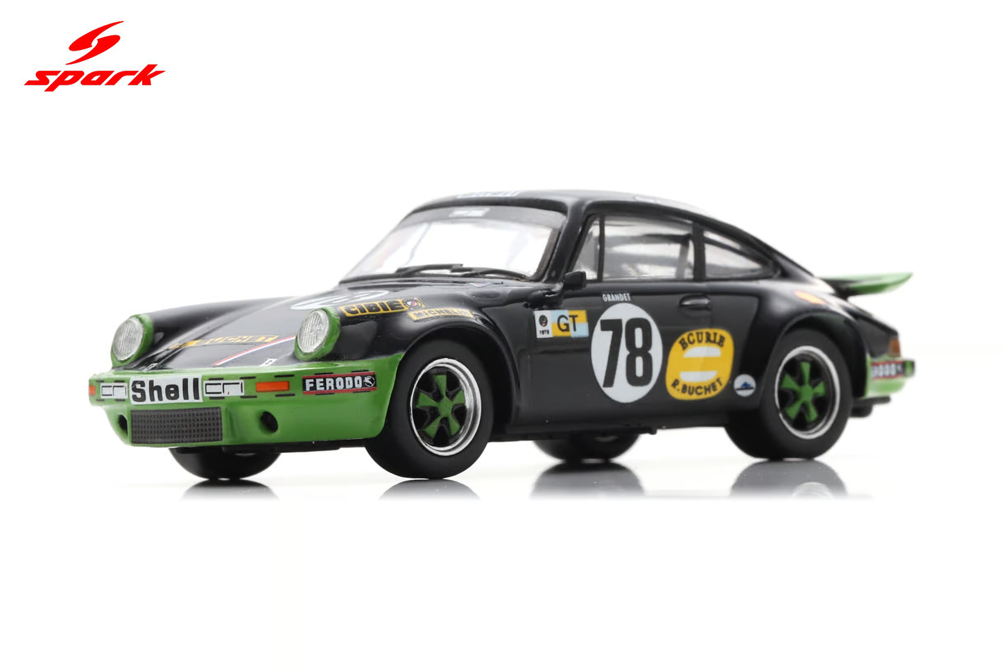 Sparky Porsche 911 Carrera RSR #78 Le Mans 1975.
